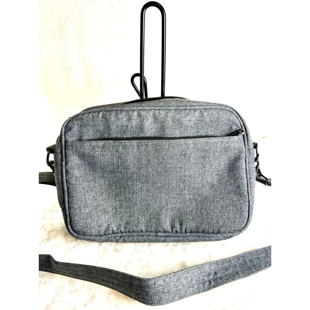 Lug Carousel XL 2 Crossbody Bag in Heather Grey